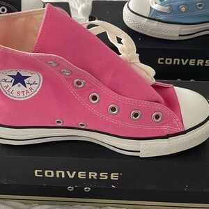 PINK -NEW CONVERSE Chuck Taylor ALL STAR USA WOMENS Size 7 - MENS Size 5